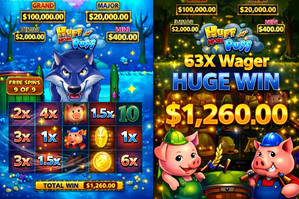 Huff N' More Puff App Casino